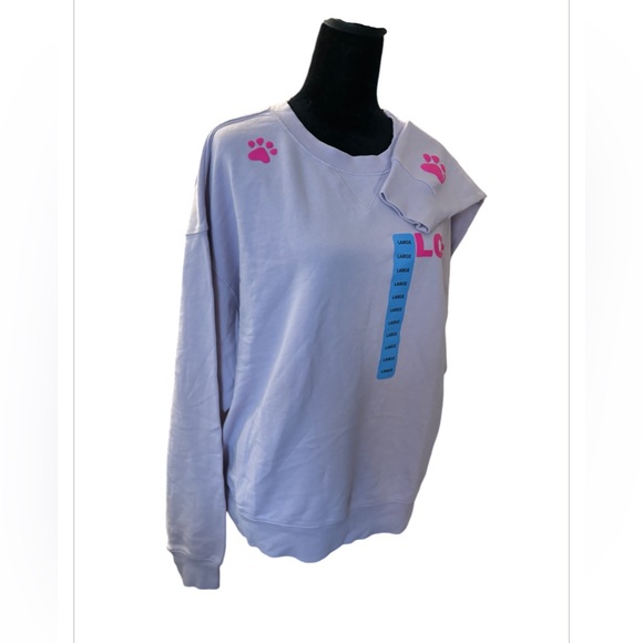 Pink Dog loves me sweatshirt. NWT - Picture 4 of 5